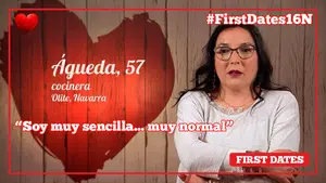 La exmonja navarra que revoluciona 'First Dates': "Me encanta Maluma, las esquelas y el olor a porro"