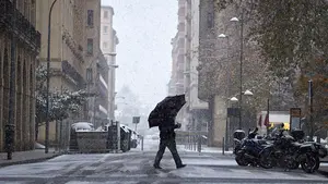 Gran parte de Navarra comenzará 2021 en alerta por nevadas: un frente frío llega por el norte