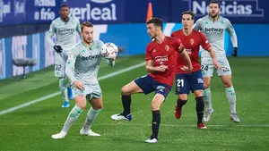 La mayor goleada de Osasuna a domicilio en Primera división fue ante el Betis en el Benito Villamarín