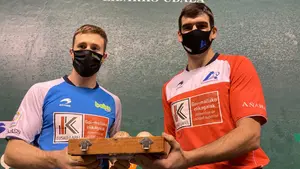 Joseba Ezkurdia, precavido ante Artola: "Me estreno con dudas, estoy sin entrenar en el cuatro y medio"