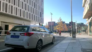 Sin taxis esta madrugada en Pamplona por la agresión a uno de sus trabajadores