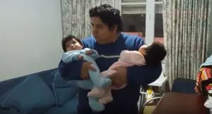 Orlando, el padre que ha vencido la Covid-19 'a tiempo' para reencontrarse con sus siete hijos esta Navidad