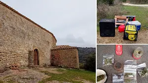 Desmontan una fiesta ilegal con varios jóvenes en la ermita de Guirguillano: "La música se oía por todo el valle"