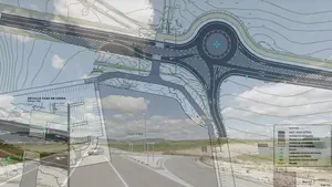 Pamplona y Cordovilla estarán conectadas para peatones y ciclistas por una nueva glorieta y un paso semafórico