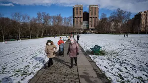 Pamplona entra en alerta y activa su plan para las nevadas ante la llegada de la borrasca 'Filomena'