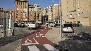 Cambios en San Jorge y Chantrea: Pamplona finaliza los trabajos en dos nuevos corredores sostenibles