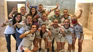 Tres puntos meritorios: brillante triunfo a domicilio de las 'rojillas' ante el filial del FC Barcelona