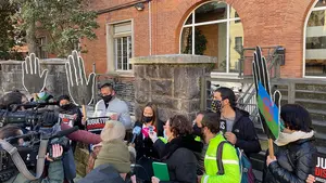 Una protesta clama contra la discriminación en Navarra tras el ataque denunciado por una vecina gitana de Estella