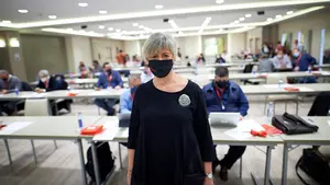 CCOO de Navarra presenta su nueva secretaria general de la Federación de Sanidad y Sectores Sociosanitarios