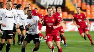 Cuando Osasuna le ganó al Valencia en Castellón... por cierre del estadio de Mestalla