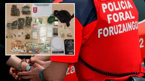 150 gramos de marihuana, 6 bolsas de speed y una orden de alejamiento: detenido en la Chantrea un hombre de 29 años