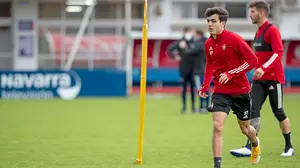 Espera 'tensa y esperanzadora' en Osasuna por la posible vuelta de Manu Sánchez