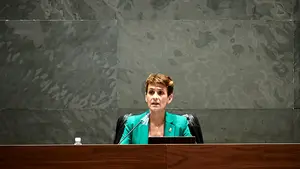 Chivite promete invertir cerca de 110 millones de euros en Sanidad y Educación de Tudela y la Ribera