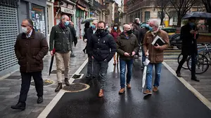 Presionan al alcalde Maya para que 'amabilice' casi una decena de calles en el Casco Antiguo de Pamplona