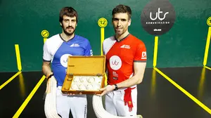 El pamplonés Javier Urriza busca este sábado una nueva txapela en la gran final del torneo Master