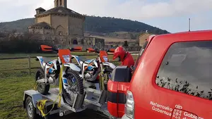 La Policía Foral renueva su flota: así son los nuevos vehículos de emisión cero que ya patrullan en Navarra