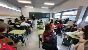 Los empresarios del futuro se forman en un instituto de la Comunidad Foral