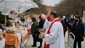 La historia y tradiciones de San Blas: un mártir con mucho arraigo en Navarra