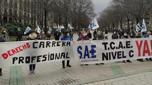 "Discriminación": técnicos de enfermería reclaman que se les reconozca la carrera profesional en Navarra