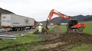 Comienzan las obras en la N-121-A para "incrementar su seguridad": estos serán los primeros cambios