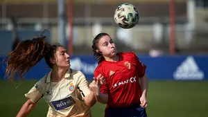 Nueva goleada de Osasuna femenino ante el RCD Espanyol en Tajonar: las mejores imágenes del partido