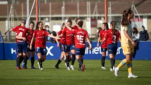 Osasuna sigue en racha: las 'rojillas' golean al colista en Tajonar y se acercan al liderato del grupo