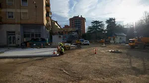 Gimnasio, área infantil y zonas verdes: así será el nuevo parque creado en el antiguo patinódromo de San Jorge