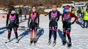  Las triatletas del equipo navarro Trikideak se proclaman campeonas de España de triatlón de Invierno
