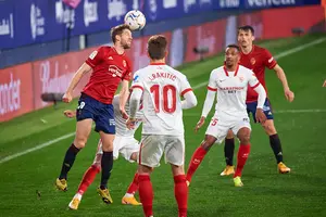 Osasuna busca este sábado ampliar su excelente racha como visitante ante el Sevilla