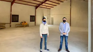 El municipio foral de Marañón inaugura un nuevo espacio multiusos para sus vecinos