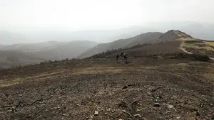 Navarra dará ayudas a las localidades afectadas por el incendio de Baztán-Bidasoa