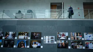 Una exposición recorre el año de la pandemia en Navarra a través de imágenes