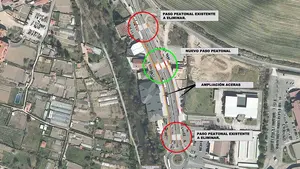 Anuncian la remodelaci&oacute;n de un tramo de la ronda de Pamplona a su paso por Huarte