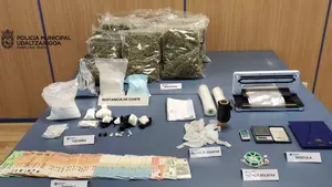 Desmantelado un punto de venta de droga en Pamplona: vendían cocaína y marihuana