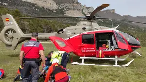 Herido grave un escalador tras sufrir una caída de 20 metros en Leyre