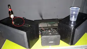 Huyen de la Policía Foral y acaba denunciado por dejarse el móvil y el DNI