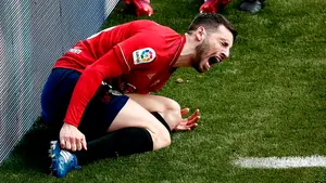 El argentino Calleri, baja importante en Osasuna ante el Real Madrid