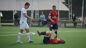 Frenazo en Tajonar: el filial osasunista pierde ante el Real Unión