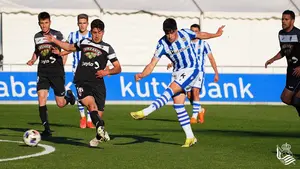 El Tudelano, en picado: tercera derrota ante la Real Sociedad B en Zubieta