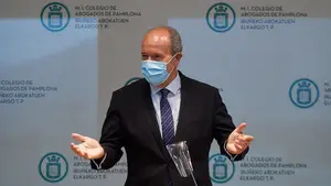 El ministro de Justicia, en Pamplona: "No será necesario otro estado de alarma"
