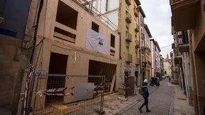 Pamplona entregará en 2022 las siete viviendas para realojos en la calle Descalzos