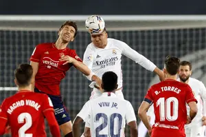 Osasuna planta cara en Valdebebas: las fotos de la derrota de los rojillos ante el Real Madrid