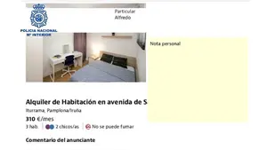 Vendía productos que no existían: detenido en Pamplona por estafar a 125 personas