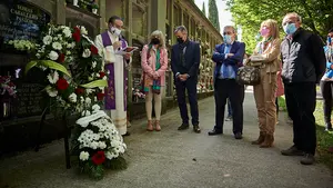 Pamplona recuerda Tomás Caballero, el edil asesinado a tiros por ETA hace 23 años