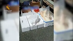 Incautan en Navarra 100 kg de comida que incumplían las medidas sanitarias
