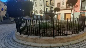 "La plaza tiene vida”: así es el nuevo espacio verde de Tudela