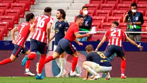 Osasuna hace sufrir al Atl&eacute;tico pero pierde en los &uacute;ltimos minutos