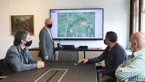 Elizondo contará con un nuevo acceso a la N-121B en las inmediaciones de la comisaría