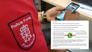 La Policía Foral desmiente un bulo sobre crímenes en Navarra que circula por Whatsapp