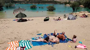 La sorprendente playa de Navarra que ha pasado de pantano a paraiso: lucirá una bandera azul